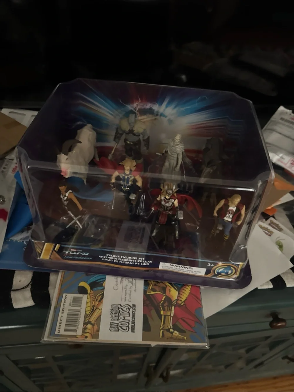 Marvel Thor Legends Series Figure Pack - Red, Blue, White, Black, Gold, Brown
